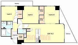 Brillia西宮北口 The Residence 4階