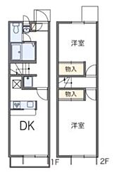 レオパレスラダックＡ 1階/110