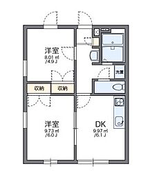 レオパレスＫＯＢＡＴＡ 1階/105