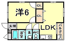 ハイツ安倉 1階