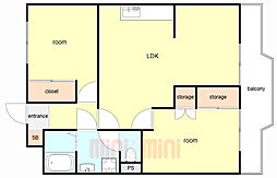 ヴィラ丸橋 1階
