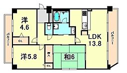 間取図画像 3LDK