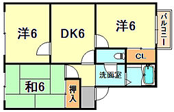 コーポアワジ王塚台 2階