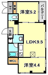 プリオーレリベルタ 2階