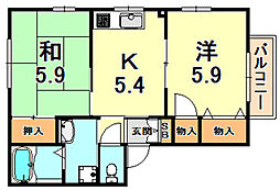 フォーレス西灘 2階/202