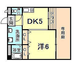 間取図画像 1DK