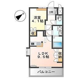 クレディール 2階