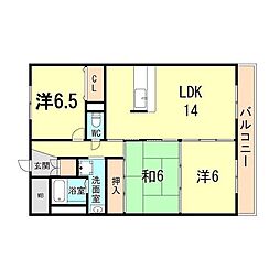 間取図画像 3LDK