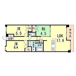 パークシュロス芦屋 1階