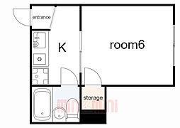 ツイン村雨 1階/102