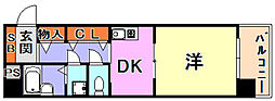 間取図画像 1DK