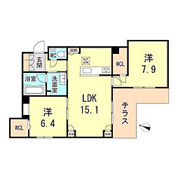 ベル エ ロンプラージュ 1階/102