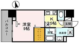 間取図画像 1K
