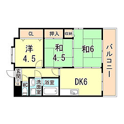 エムテック姫里 6階