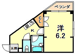 メゾン・ド・ミュリエ灘 3階/302