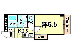 間取図画像 1K