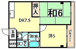 間取図画像 2DK