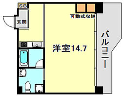 間取図画像 ワンルーム