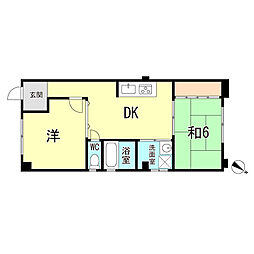 間取図画像 2DK