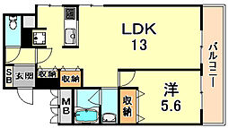 サンヴィラ魚崎 1階/1F
