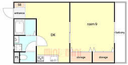 ヴィラＭＮ−1 1階/103