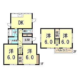 富松町4丁目貸家