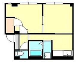 リーガルハウス板宿 2Kの間取図画像