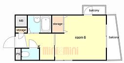 パレス西江井ヶ島 2階/205