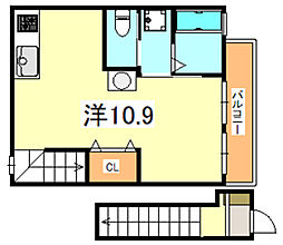 クレル・リ・ヴィエール2 2階