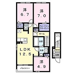 イースト　メゾン 2階