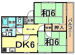 フレグランス北園田 2階