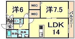 ベルフィールド 1階/107