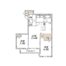 グランメゾン 梅ノ木 2階