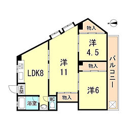 川田ハイツ 2階