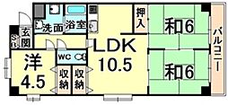 ハイツ・アザレア 3LDKの間取図画像