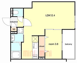 Louis Apartment 武庫川 2階/204