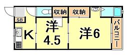 寿マンション 4階/402