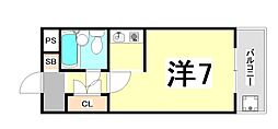 ラ・メゾン ワンルームの間取図画像