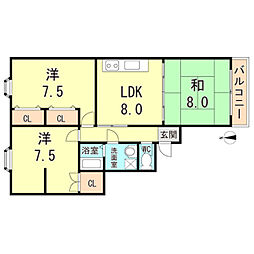 フジマンション 3階