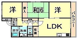 武庫之荘ガーデン 1階
