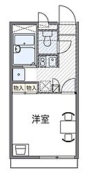 レオパレスみやび 2階/202