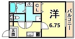 ケイズスクエア尼崎 1階/102