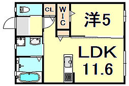 アミティ稲野 1階/102