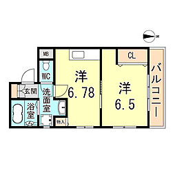 エスポワール塚口南 2階/201