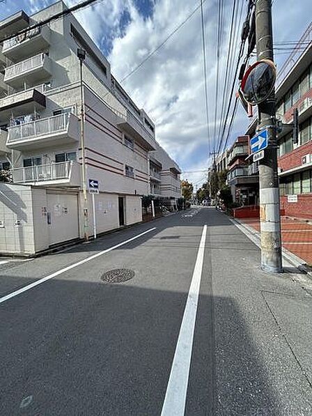 前面道路