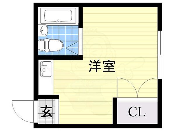 シェトワ阪南 ｜大阪府大阪市阿倍野区阪南町３丁目(賃貸マンション1R・2階・17.00㎡)の写真 その2