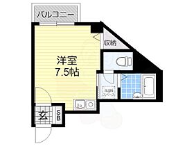 ラシーヌ山坂  ｜ 大阪府大阪市東住吉区山坂５丁目（賃貸マンション1R・4階・21.12㎡） その2