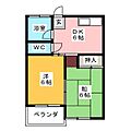 平子橋マンション3階4.5万円
