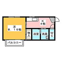 サンモール緑　Ｂ棟  ｜ 愛知県名古屋市緑区鳴海町字横吹（賃貸マンション1K・1階・28.82㎡） その2