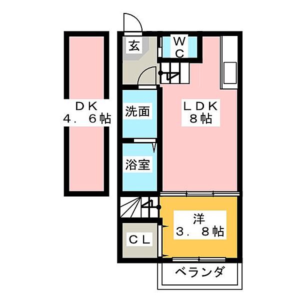 ニューサンライズ ｜愛知県名古屋市天白区古川町(賃貸アパート1LDK・1階・30.40㎡)の写真 その2